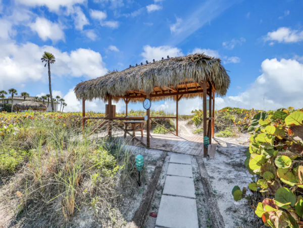 Longboat Key Beachfront One Bedroom Condo Partial Gulf Views